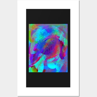 Abstract waves Posters and Art